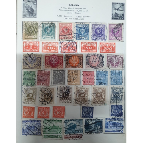 272 - Seven stamp albums containing world stamps including many world examples, Germany 20s and 30s, China... 