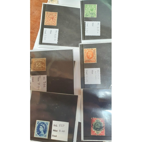 274 - Large quantity of dealer organized GB 20thC mint and used stamps, blocks, sets etc (Hundreds)