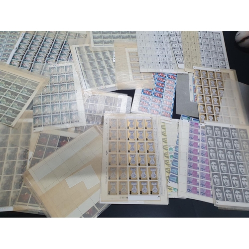 278 - Very large quantity of GB QEII commemorative pre decimal blocks, part and full sheets (1000s)