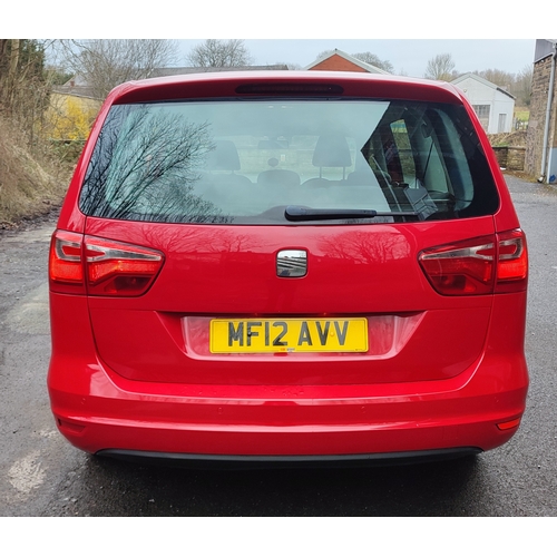 2 - Seat, Alhambra, 2.0L, Diesel, TDI CR SE DSG Euro 5 (s/s) 5dr, 2012, Manual, 1 owner, PSH, one key, M... 