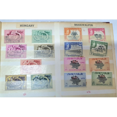 273 - Four stock albums containing a large quantity of world and Commonwealth 19th and mainly 20thC mint a... 