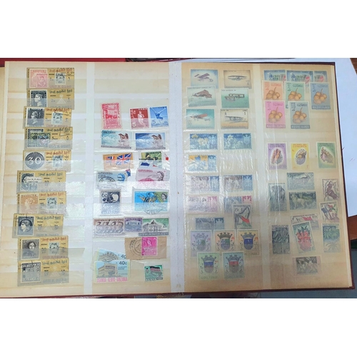 273 - Four stock albums containing a large quantity of world and Commonwealth 19th and mainly 20thC mint a... 