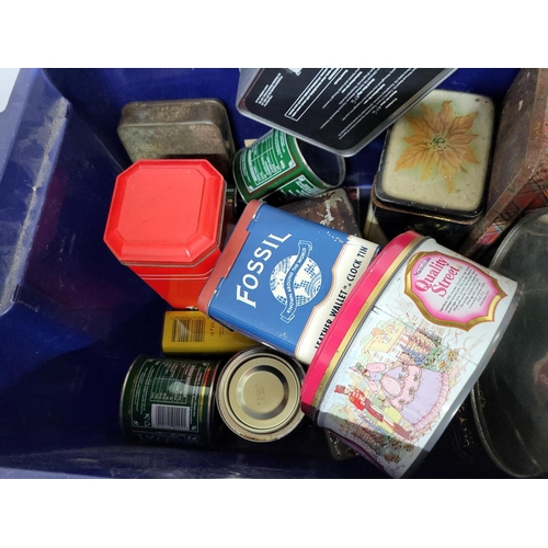 702 - Large quantity of various tins (Qty)