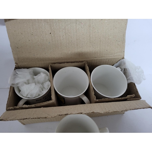 719 - Four Mayfair cups with three being boxed (4)