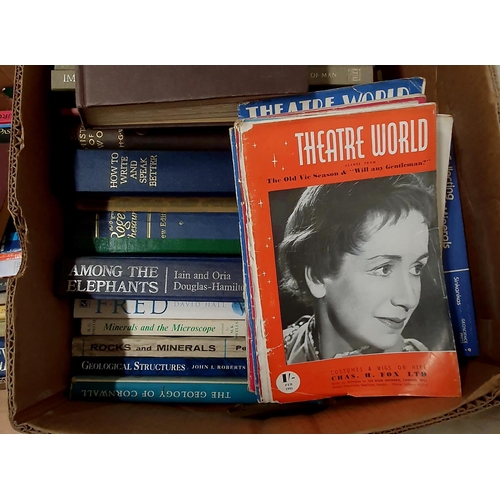 919 - Box of Books including Theatre Programmes