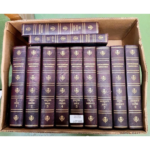 935 - Quantity of Encyclpaedia Britannica