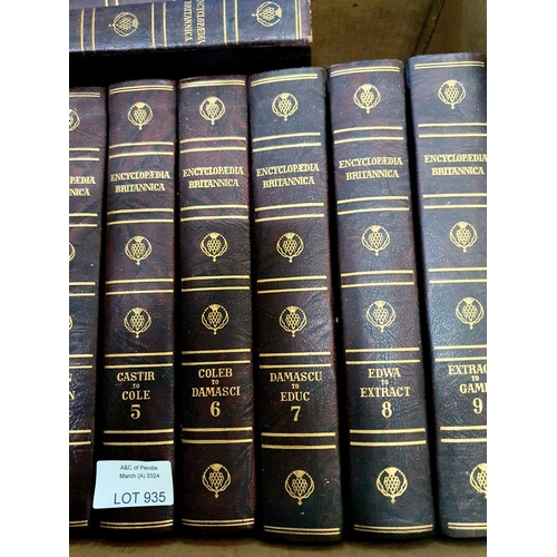 935 - Quantity of Encyclpaedia Britannica