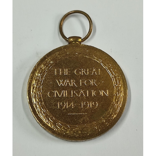 63 - The Great War for Civilization medal, 1914-1919, 201316, Cpl. F. Williams, Lan, Fus