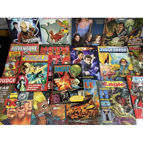 94 - Collection of Annuals including Eagles and Judge Dredd