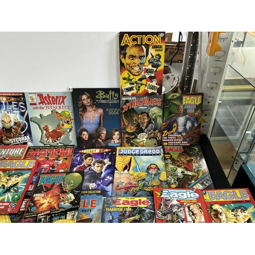 94 - Collection of Annuals including Eagles and Judge Dredd