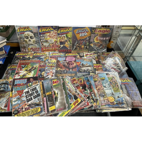 95 - Large collection of Eagle Comics from the 1980s/90s