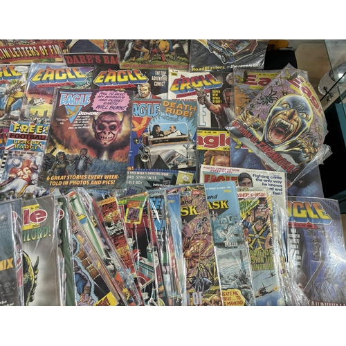 95 - Large collection of Eagle Comics from the 1980s/90s