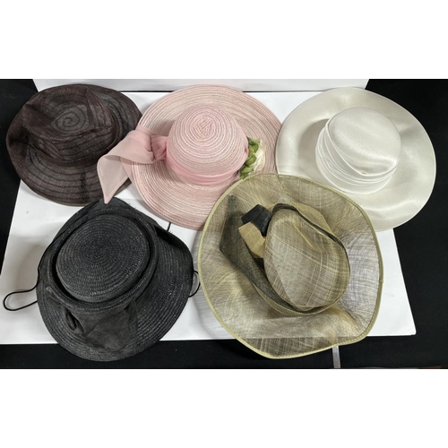 102 - 5 Ladies hats including Laura Ashley and Jaques Vert