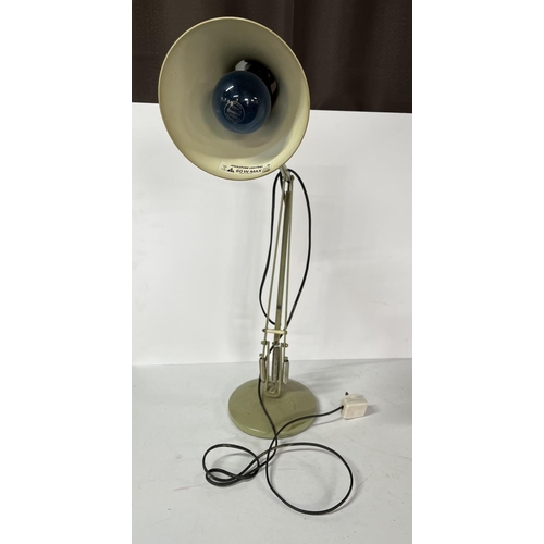 148 - A Herbert Terry & Sons green Anglepoise lamp