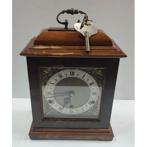 158 - Perivale, Garrard & Co. Ltd. ornate art-deco period clock with keys, Imperial Chemical Industries Lt... 