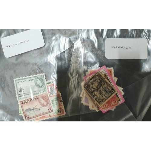 272 - Black folder containing a large quantity of Sweden stamps and stickers, all Swedish town or business... 