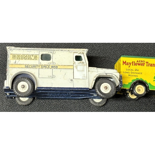 77 - Collection of cars including Dinky, Corgi and a Brinks Security van