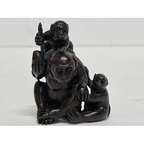 132 - Signed Karakuri Netsuke 