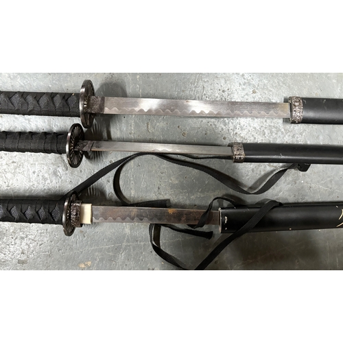 215 - matching set of 3 swords