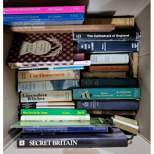 329 - Two boxes of various books (Qty)