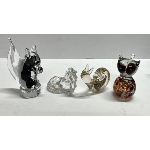 397 - Glass paper weights (7)