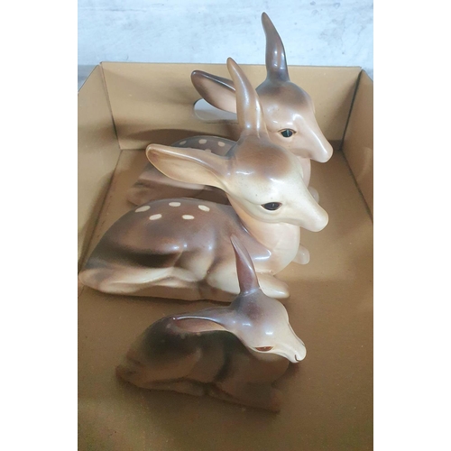 759 - Three Beswick Deer in graduating size (3)