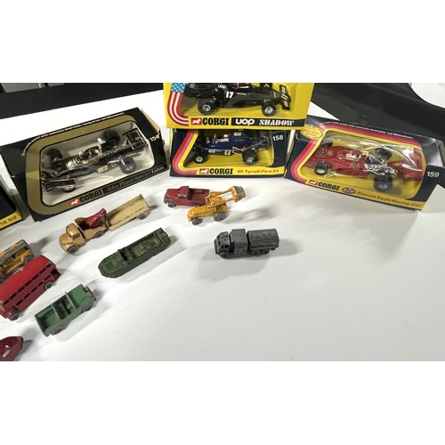 185 - Collection of Corgi Cars and some small used cars