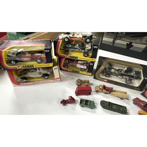 185 - Collection of Corgi Cars and some small used cars