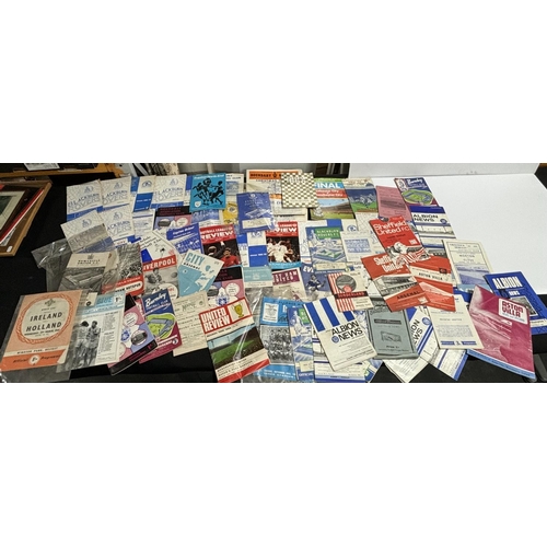 198 - Large collection of 1950-1960s Football programmes including England v Poland in 1966 and the 1952 R... 