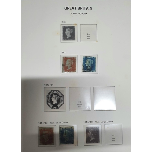 305 - Fine quality album containing GB, QV to QEII pre-decimal  MU and UU (Qty)