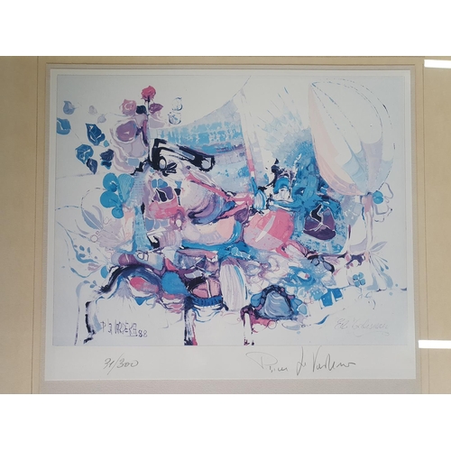 374 - Pino LA VARDERA (born Sicily, Italy, 1932, lives Spain since 1963) three framed prints, all limited ... 