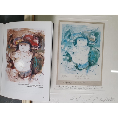 374 - Pino LA VARDERA (born Sicily, Italy, 1932, lives Spain since 1963) three framed prints, all limited ... 