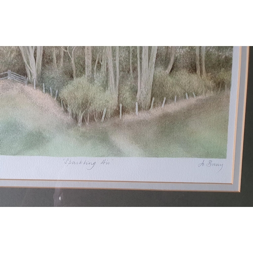 375 - Pair of pencil signed Helen Bradley prints together with a pair of Jo Barry limited edition pencil s... 