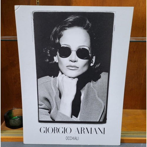 488 - Official Italian advertisement poster by Giorgio Armani