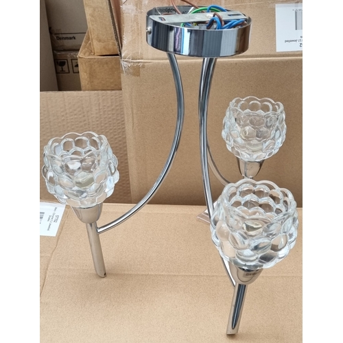 529 - Large collection of various fine quality boxed modern lighting approx. 120 lights in total includes ... 