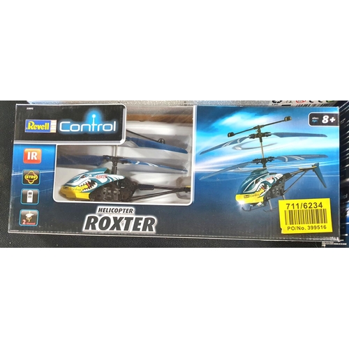 524 - Five, boxed as new, Revell control, Roxter helicopter (5)