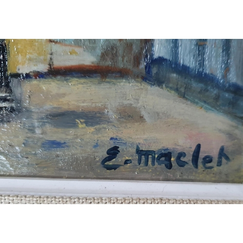 226 - Attributed to Élisée MACLET (1881-1962) oil on board 