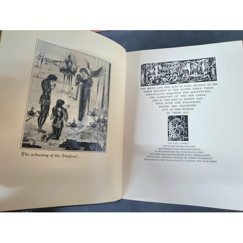 150 - BOOKBINDERS EDITION - Limited edition of 1000 2003 large Folio Society volume -  Le Morte D’Arthur. ... 