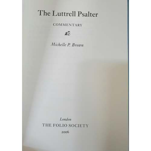 151 - Bookbinders edition - The Luttrell Psalter. Facsimile Edition. Published by The Folio Society, Londo... 