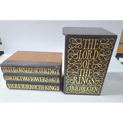 156 - BOOKBINDERS EDITION - The Lord of the Rings, Folio Society limited edition of 1750, Tolkien, J.R.R. ... 