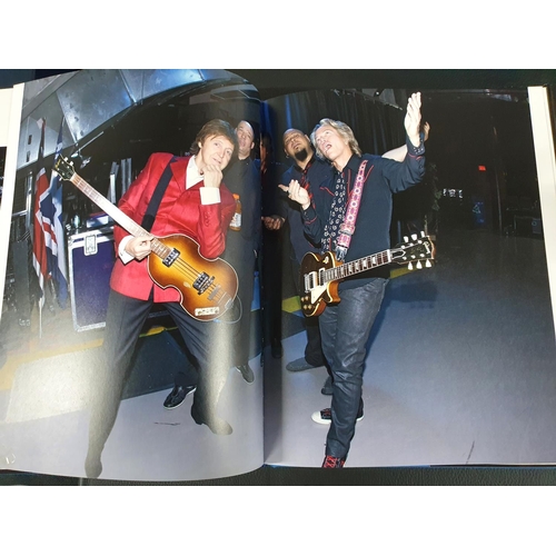 157 - BOOKBINDERS COPY - ON THE RUN - unpublished book, containing only photographs of Paul McCartney's 20... 