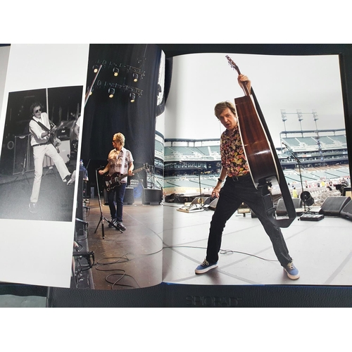 157 - BOOKBINDERS COPY - ON THE RUN - unpublished book, containing only photographs of Paul McCartney's 20... 