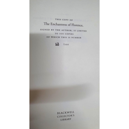 169 - BOOKBINDERS COPY - The Enchantress of Florence Salman Rushdie, 2008 Limited edition (13/100) Hardcov... 