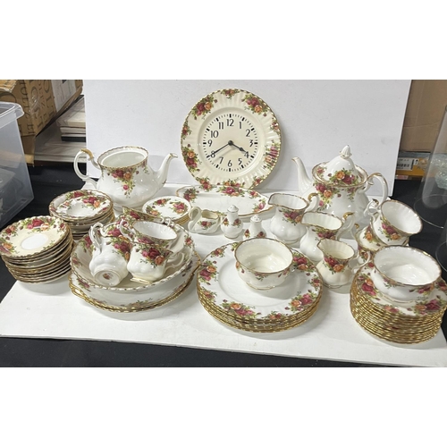 238 - Collection of Country Roses tea set