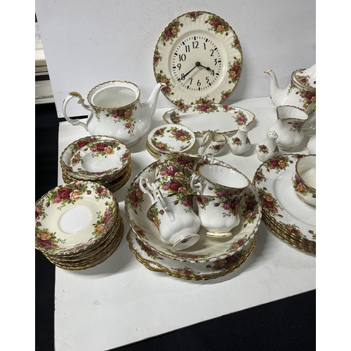 238 - Collection of Country Roses tea set