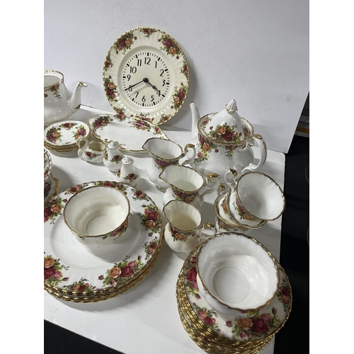 238 - Collection of Country Roses tea set