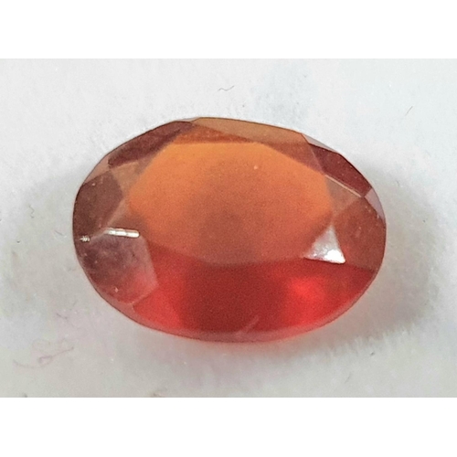 219 - Natural untreated 3.15ct oval cut UVUTE TORMALINE