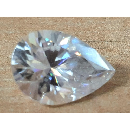 220 - 3.80ct, PEAR CUT MIOSSANITE