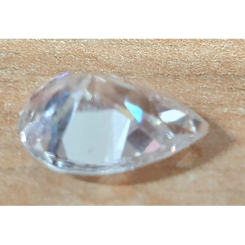 220 - 3.80ct, PEAR CUT MIOSSANITE