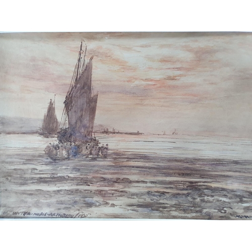 147 - Victor Noble RAINBIRD (1887-1936) 1935 marine scene watercolour 